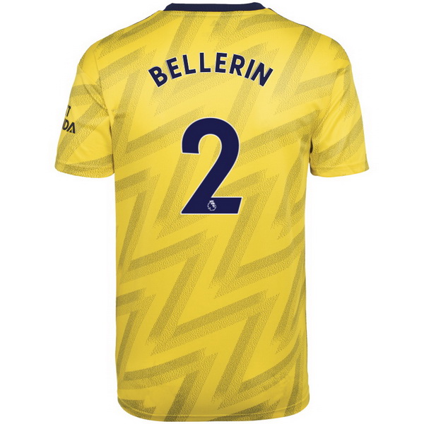 Camiseta Arsenal NO.2 Bellerin Segunda equipación 2019-2020 Amarillo